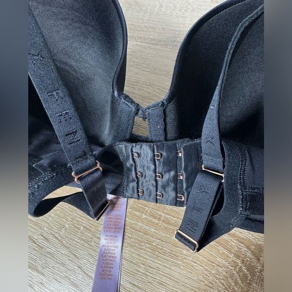 Savage X Fenty Size 38 DD Black Underwired Full Coverage T-Shirt Bra - Picture 6 of 15